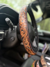 Load image into Gallery viewer, Blue Sky Country Steering Wheel Cover
