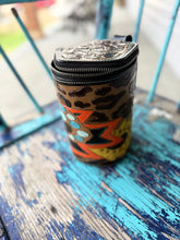 Load image into Gallery viewer, Squash Blossom Tooled Sunglass Case
