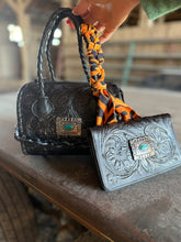 Load image into Gallery viewer, Midnight Western Bag + Matching Wallet Set
