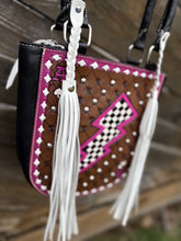 Load image into Gallery viewer, Pink Checkerboard Mini Tote
