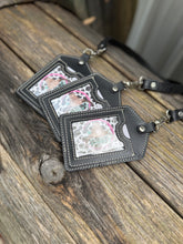 Load image into Gallery viewer, Statement Leather Lanyards – ID + Card Holder
