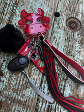 Load image into Gallery viewer, Cowgirl Safety Keychain
