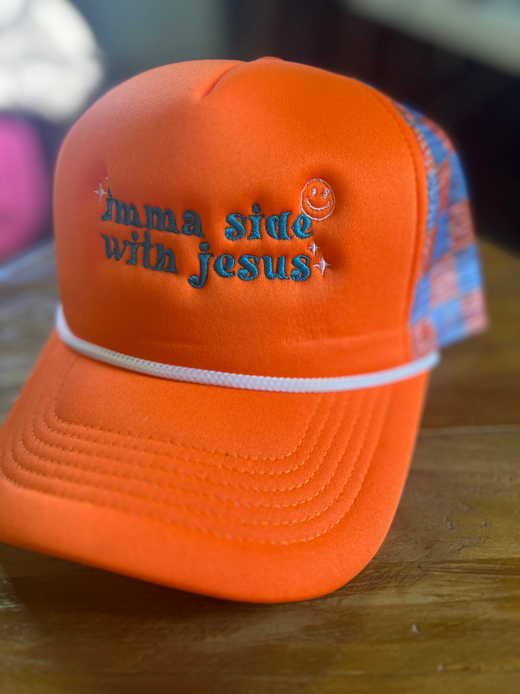 imma side with Jesus Trucker Hat