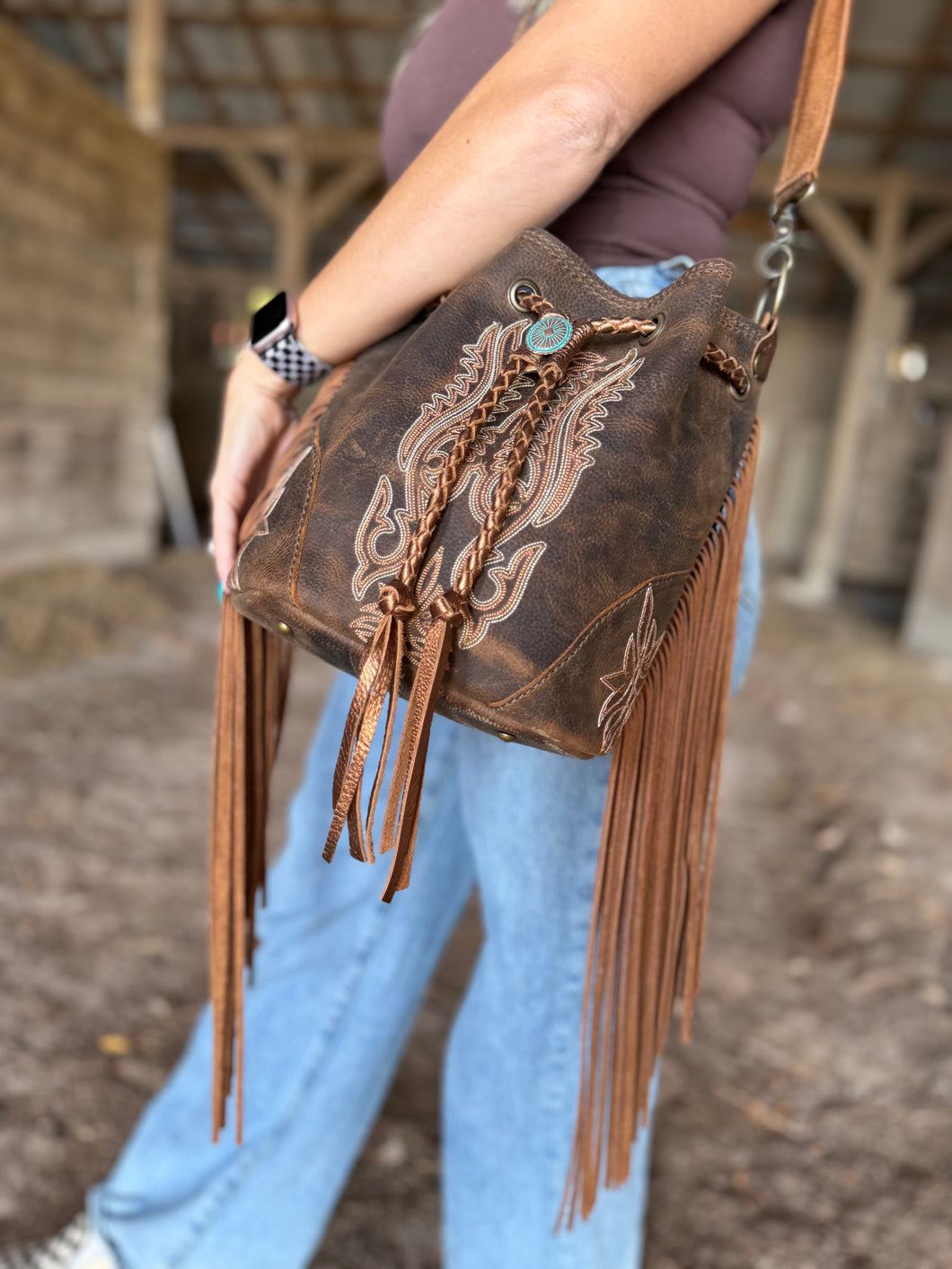 Boot Stitch Copper Brumby