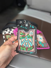 Load image into Gallery viewer, Thunderbird Leather Lanyards – ID + Card Holder
