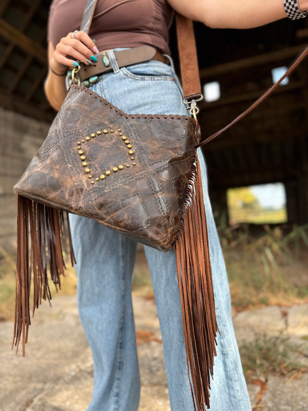 Brown Aztec Kindall