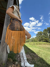 Load image into Gallery viewer, Terra Cotta Boot Stitch Mini Juney
