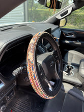 Load image into Gallery viewer, Floral Paint Steering Wheel Cover (PRE-ORDER)
