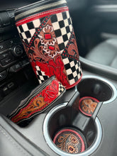 Load image into Gallery viewer, Roses After Dark Cowgirl Keychain
