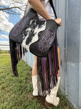 Load image into Gallery viewer, Purple Boot Stitch Large Juney
