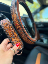 Load image into Gallery viewer, High Country Tooled Keychain
