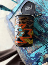 Load image into Gallery viewer, Squash Blossom Tooled Sunglass Case
