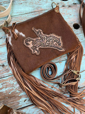 Highland Cow Keychain – L3 Designs Leather