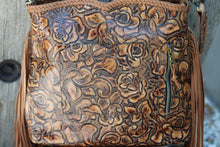 Load image into Gallery viewer, Brindle Carmel Dutton CC Hand-Tooled Strap
