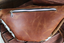 Load image into Gallery viewer, Saddle Leather and Cowhide LV Bum Bag
