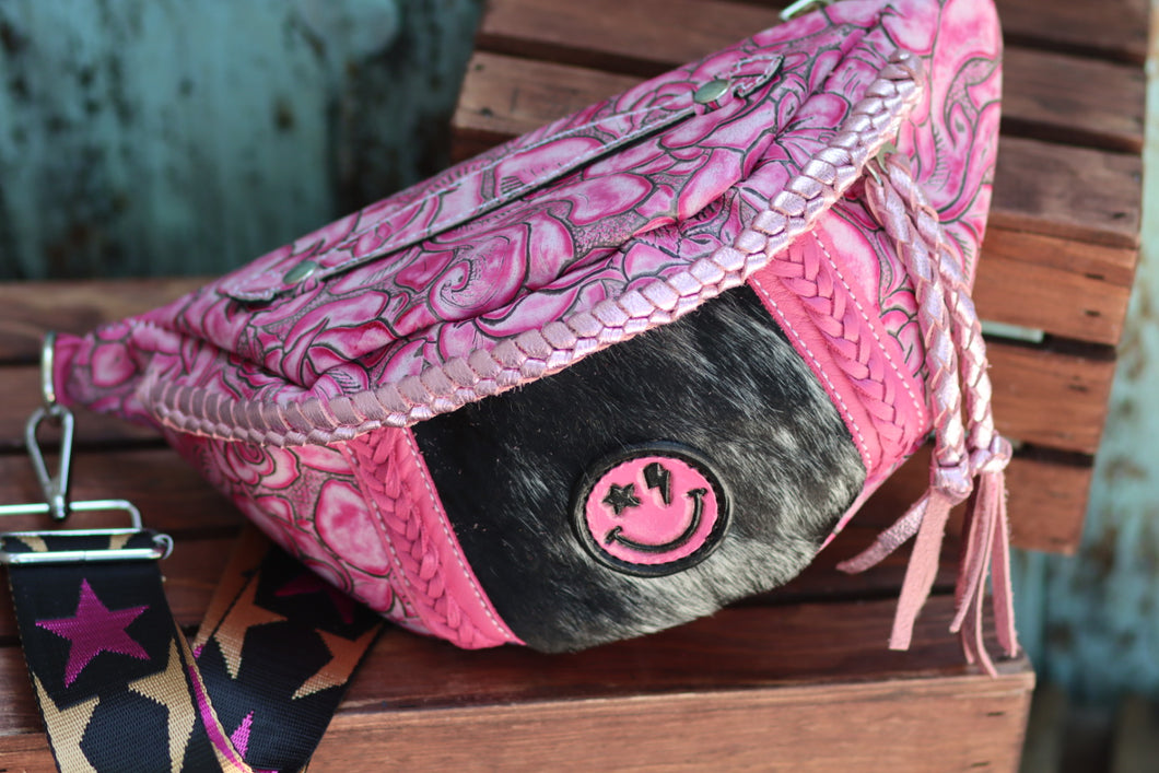 Pink Smile Bum Bag