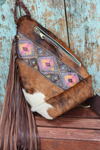 Load image into Gallery viewer, Magenta Navajo Sling Body Bag
