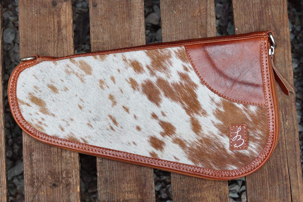 Mini Carry Case with Strap Tan Speckled