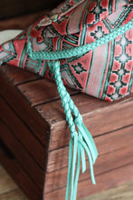 Load image into Gallery viewer, Mint Navajo Bum Bag
