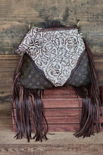 Load image into Gallery viewer, Ivory Chocolate Cowboy Tool LV Juney Braided
