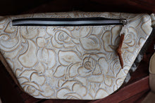 Load image into Gallery viewer, White Roses and Cowhide LV Bum Bag
