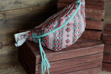 Load image into Gallery viewer, Mint Navajo Bum Bag
