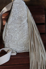 Load image into Gallery viewer, LV White Paisley Sling Body Bag
