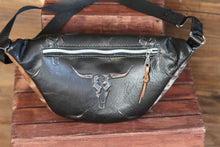 Load image into Gallery viewer, Longhorn Coffee Metallic Bum Bag
