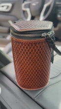 Load and play video in Gallery viewer, Basketweave Tooled Sunglass Case
