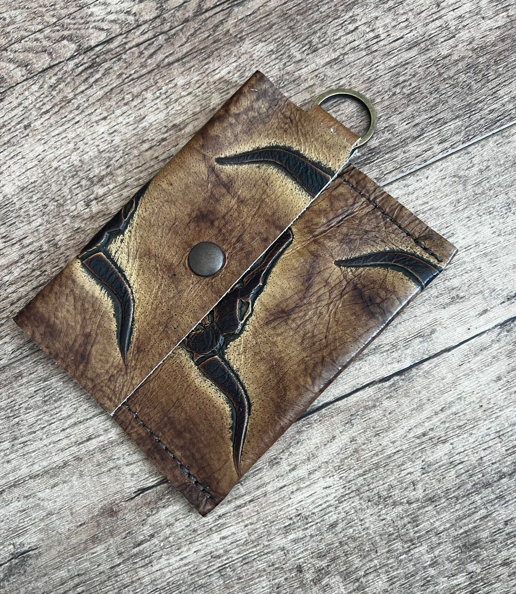 Longhorn Large Card Holder