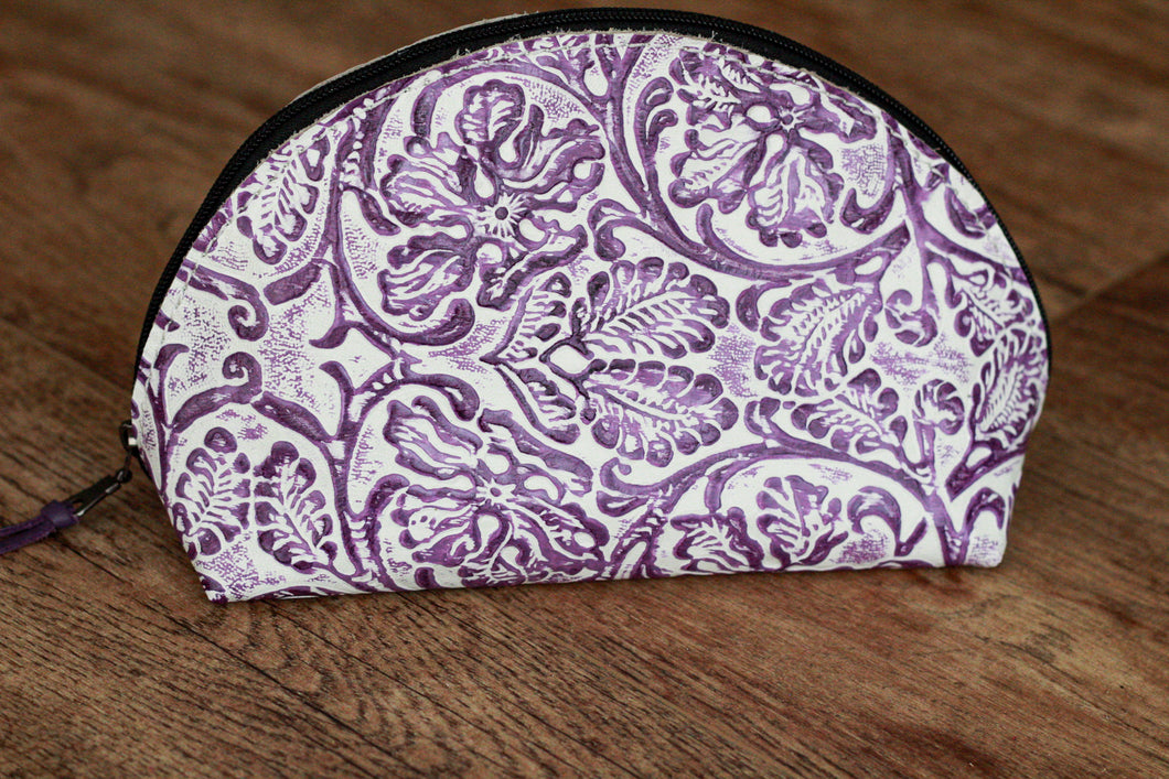 Purple Cowboy Tool Taco Cosmetic Bag