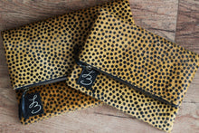 Load image into Gallery viewer, Small Spot Cheetah ᴍᴇᴅɪᴜᴍ Fold Over Purse Organizer
