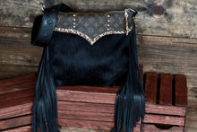 Load image into Gallery viewer, Black Beauty LV Handle Bag Dutton **Flaw**
