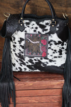 Load image into Gallery viewer, Black and Pink Longhorn Braided Dutton Deluxe
