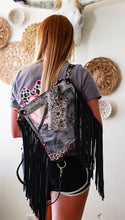 Load image into Gallery viewer, Paper Italy Leopard Stadium Sizing Clear Backpack Crossover Mexican Navajo
