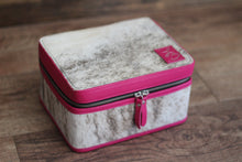 Load image into Gallery viewer, Pink Double Decker Medium Jewelry Case
